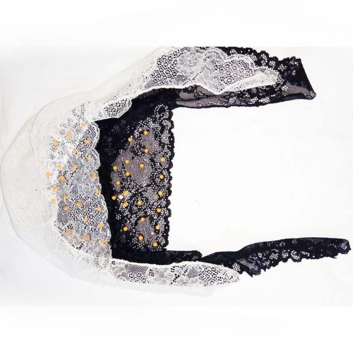 Net Stone Inner Cap For Hijab – Soft Stretchable Undercap For Women