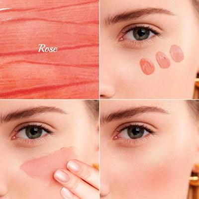 Matte Silky Texture Liquid Blush Natural Long Lasting Matte Cheek Liquid Blusher Makeup - 1