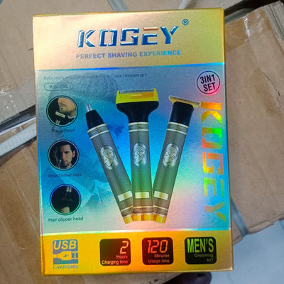 Kogey KG-558 3-In-1 Grooming Kit - Personal Care Product Designed For Grooming And Daily Hygiene Routine