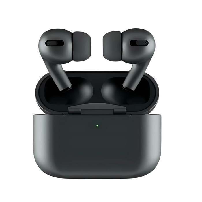Black Apple Airpods Pro 2 Hengxuan (High Copy With Popup Msg/Locate In Find My Iphone) Black