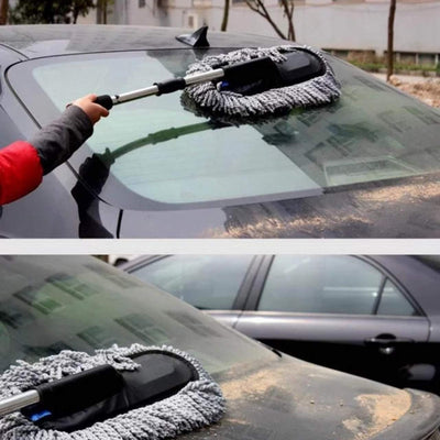 Extendable Car Duster Cleaning Mop Durable Lightweight Scratch Free Microfiber Practical Choice For Vehicle Interior And Exterior Cleaning