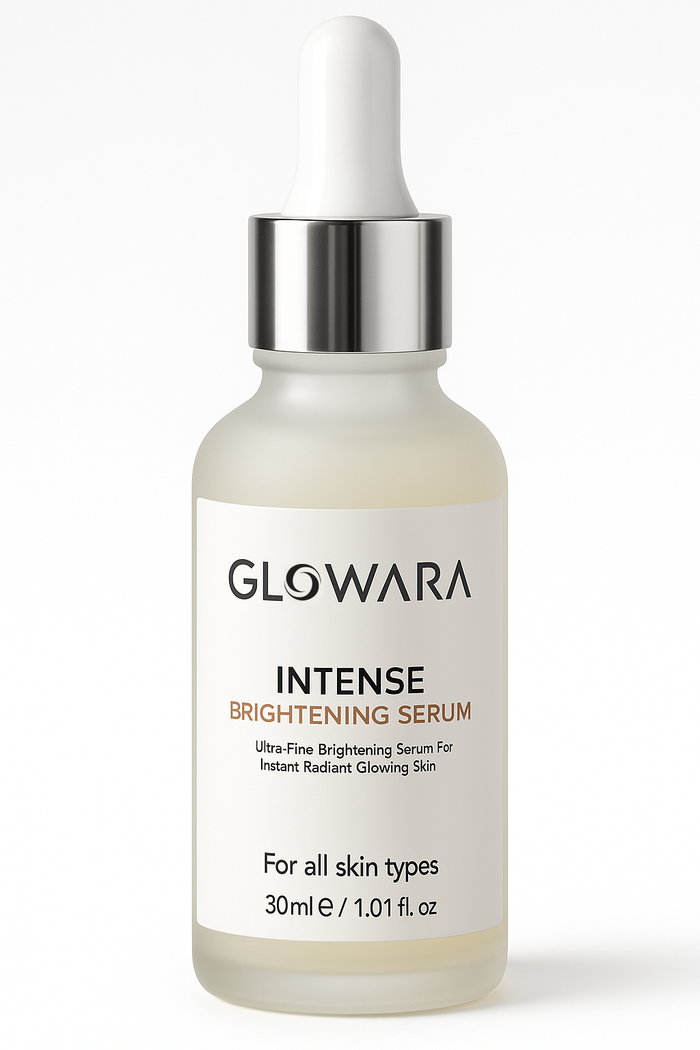 Glowara Intense Brightening Serum – With Alpha Arbutin, Ferulic Acid & Vitamin C For Radiant, Even-Toned & Youthful Skin