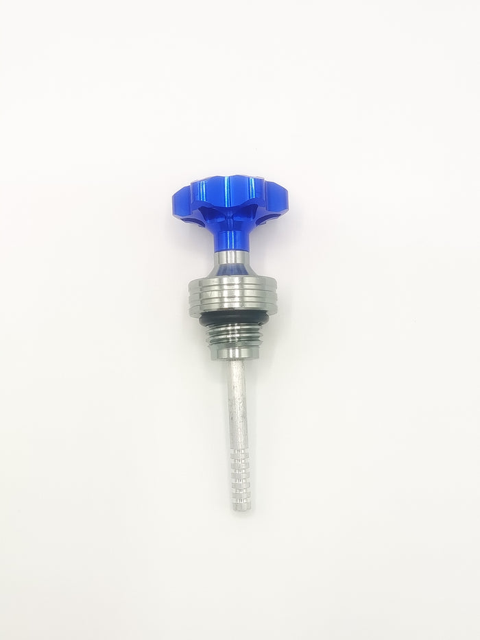 Flower Style Bike Oil Gauge For Honda CD 70 & CG 125 BLUE