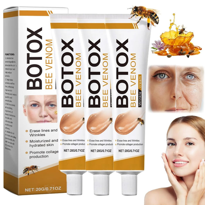 Botox Bee Venom Wrinkle Cream | Anti‑Aging Moisturizer | Collagen Boost | Reduce Wrinkles & Fine Lines 30gm