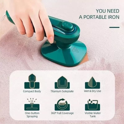 Steam Iron Powerful Performance Smooth Glide Durable Build Easy Operation Reliable Daily Use