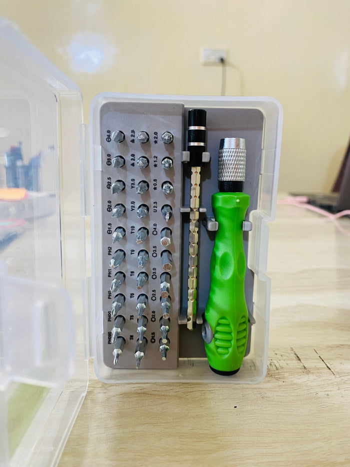 32-In-1 Precision Screwdriver Set – Multi-Bit Repair Tool Kit For Electronics & Home Use