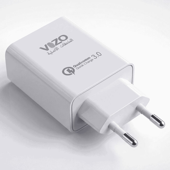 V007 – Type-C Fast Charger | Vizo V007 Type-C Charger | Charger For Android | Mobile Phone Charger - 18W - Without Cable
