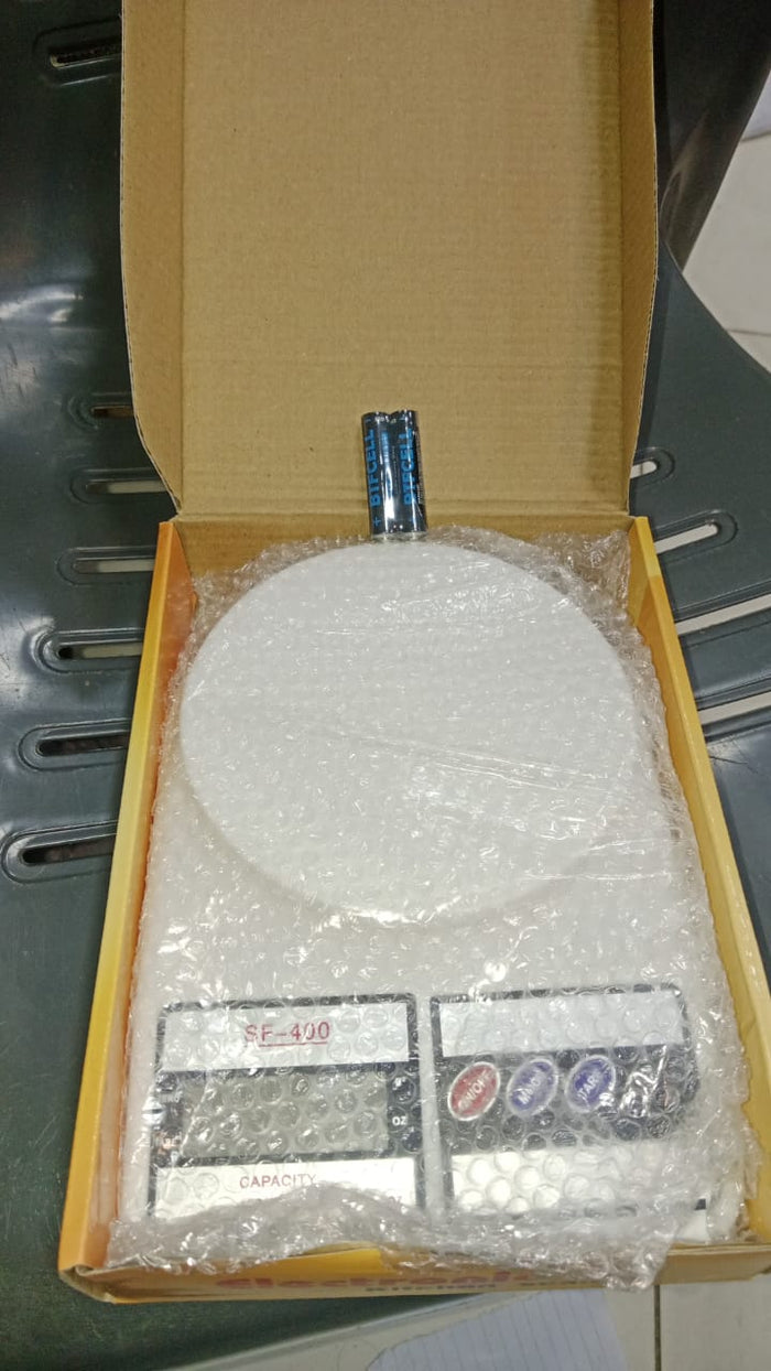 Digital Kitchen Weight Scale | 10 Kg Capacity | Measures In G & Oz | Without LED