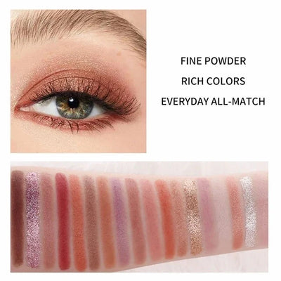 Warda Beauty 26 Colors Matte Long Lasting Pigmented Eyeshadow Palette