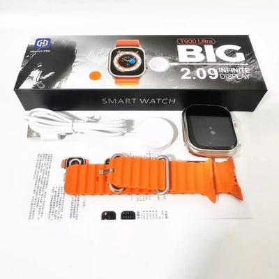 T900 Ultra Smart Watch Fitness Tracker - 2.09 Infinite Display (Random Color)