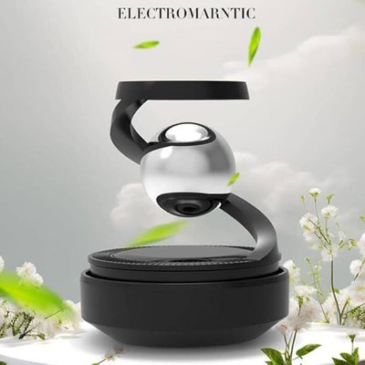 Star Solar Powered Levitating Ball Air Freshener For Car Dashboard, Aesthetic Car Decor | Best Quality ( Random Color )