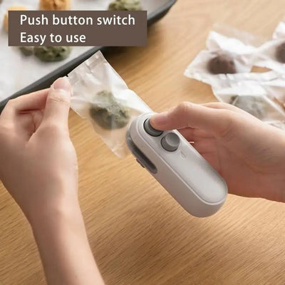 Portable Heat Sealer Machine For Food Bags – USB Rechargeable