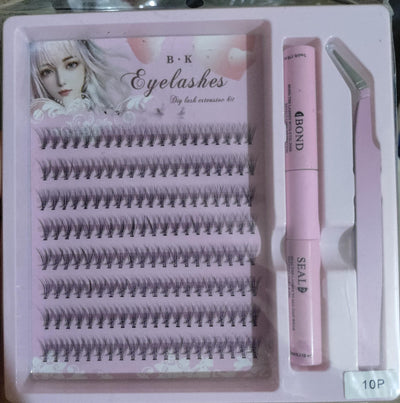 3 In 1 Permanent Eyelash Extension Set Professional Lash Kit | Light