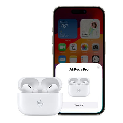 Airpods Pro 2 Buzzer Working With Lanyard Type C With Dori - Black