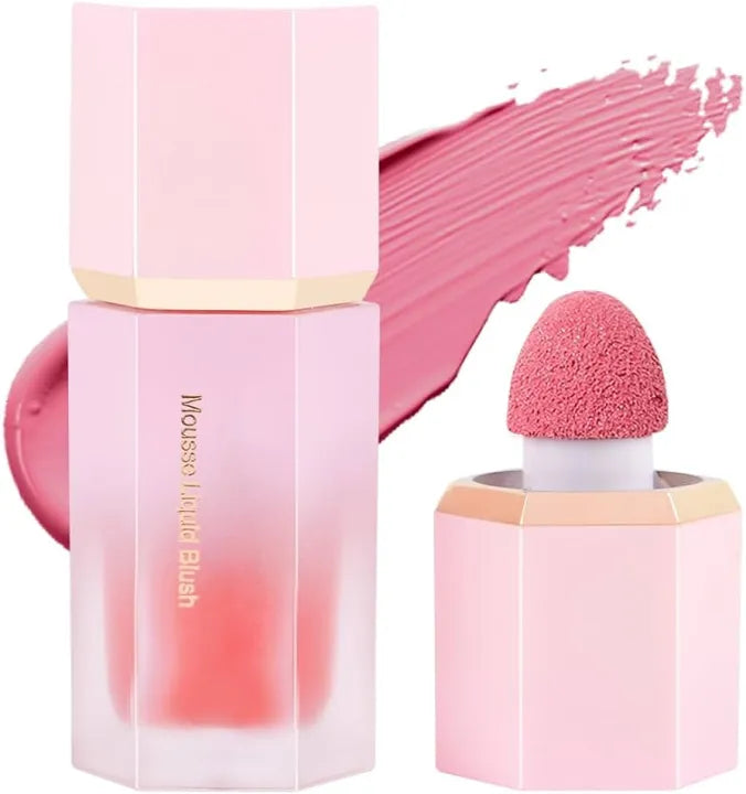 Matte Silky Texture Liquid Blush Natural Long Lasting Matte Cheek Liquid Blusher Makeup - 1