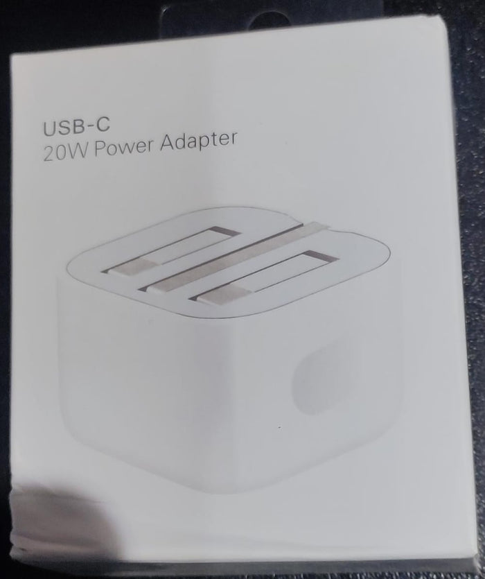 20W PD Type C Adapter 3 Pin US Plug Fast Iphone Charger High Speed Charging Solution (Without Cable)