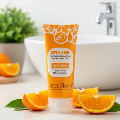Orange Exfoliating Dead Skin Remover Gel | 120ml | Smooth & Refreshing Skin Care - Without Box (GegeMoon)