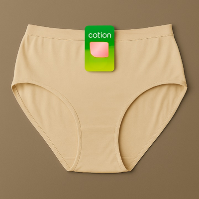 Malai Soft Fabric Underwear For Women – High Quality, Comfortable & Lightweight Everyday Panty In Skin Color, Sizes S, M, L - Large