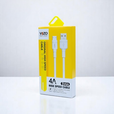 V4A Micro Fast Charging Cable | VIZO V4A (Micro USB) | Micro USB Cable For Mobile Phone | V4A Cable | Cable For Mobile