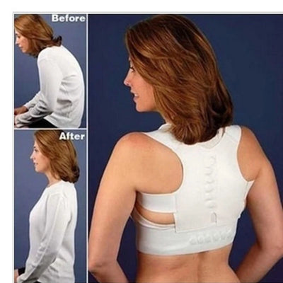 Posture Corrector Back Brace, Clavicle Shoulder Support Brace For Upper Back Pain Relief - Large