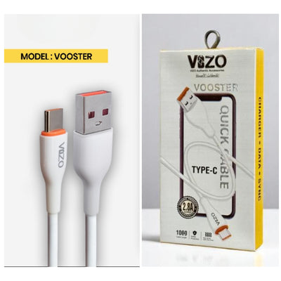Vooster 65W Type-C Fast Charging Cable | Best Quality Type C Charging Cable For Mobile Phone | Cable For Charging