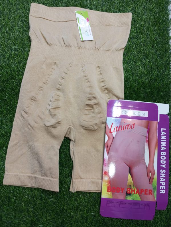 Half Body Shaper High Quality Of Fabric (Original China ) Box Packing (Random Color) - L