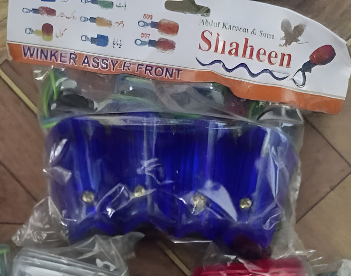 Pack Of 5 Set (20 Pcs ) Fancy Mini Indicator For All Bikes - Blue