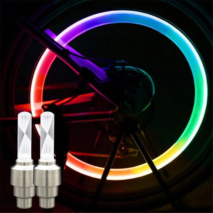 Wheel Light Multicolor For Car/Bike/Bicycle With Bettery Cells - 2