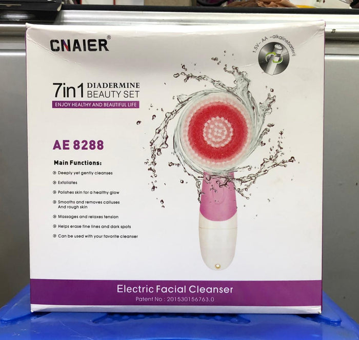 CNAIER 7 In 1 Facial Massager And Facial Cleansing Set