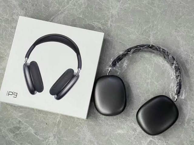 P9 Pro Max Wireless Bluetooth Headphones - Random Colors ~ With Box & With Cable