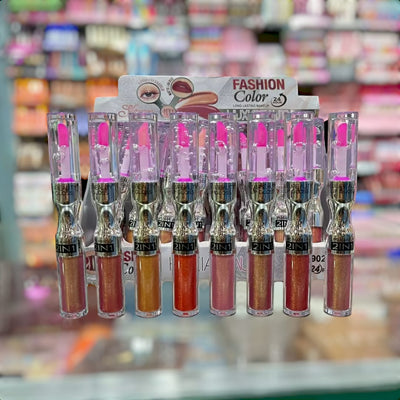 2 In 1 Hydrating Lipgloss + Lip Oil(Random Color) - 1 PCs
