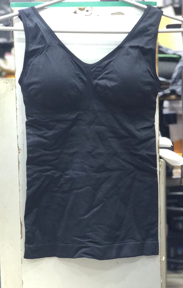Body Shaper Slimming Top / Support Slimming Tops For Womans - L, Black