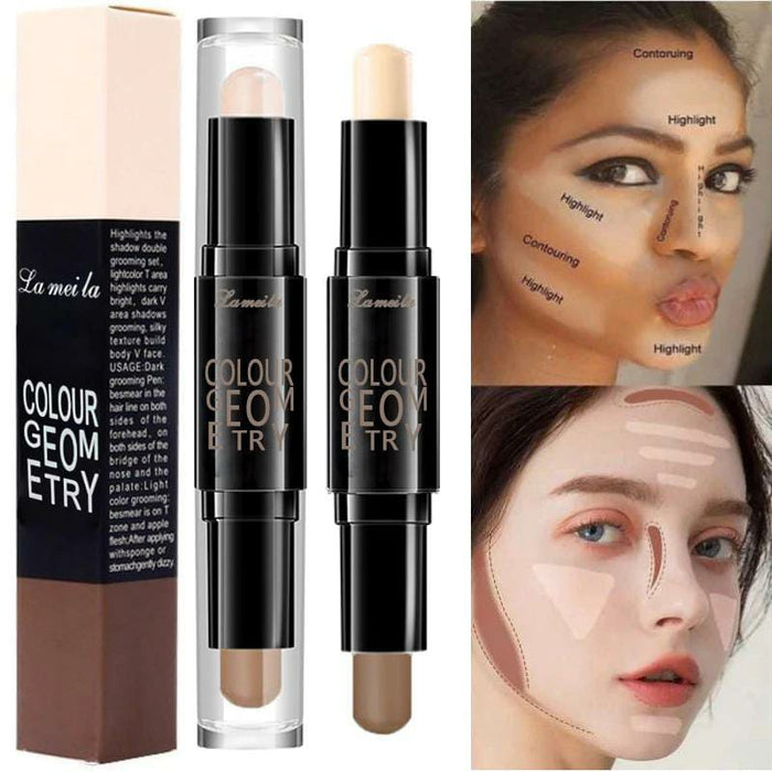 High Quality 3D Concealer Stick Highlighter Face Contour Pen - 1 Pc - Shade 1