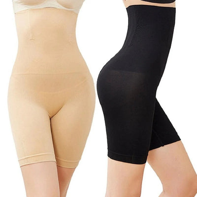Tummy And Hip Lift Pants, Purasar Tummy Pants, Purasar Shapewear, Wistfulwinds Tummy Control, Purasar High Waist Tummy Pants (Black) - Black, L