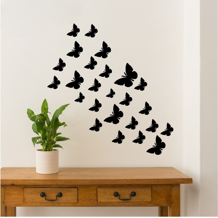 3D Wooden Butterfly Buy One (Pack Of 30) Get One Free ( Pack Off 30 ) Wooden Wall Decoration Items For Home, Bedrooms Inspire Kids And Look Decent
