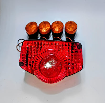 Mini Motorcycle Indicator With Backlight – Suitable For 70cc/125cc Bikes, Compact Design, Fancy Packaging.