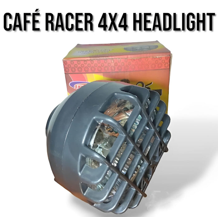 Cafe Racer Headlight For 70cc And 125cc Bikes Simple To Set Up Headlight For Bikes