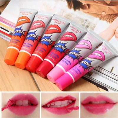 Lip Gloss Pigment Lip Gloss Base Lip Plumper Makeup Glitter Lipstick - Lovely Peach