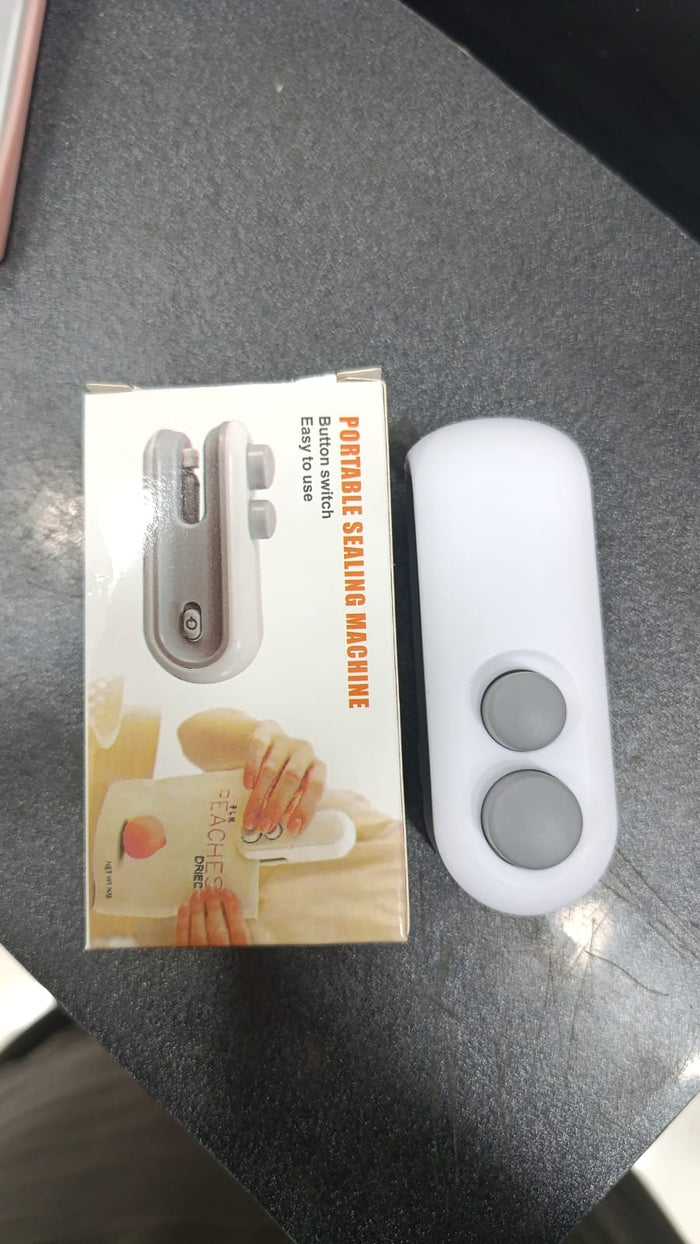Portable Rechargeable Mini Sealer For Plastic Bags | Handheld Heat Sealing Machine