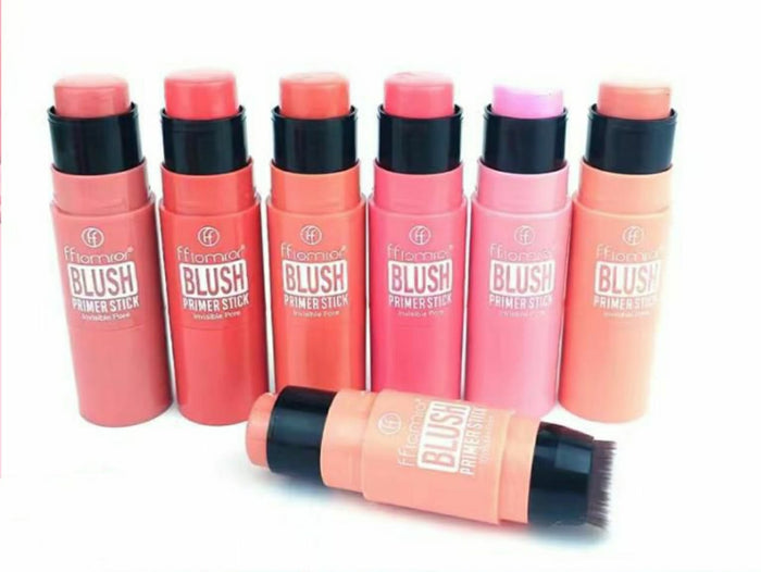 Flormar 2 In 1 Blush Primer Stick – Creamy Blendable Face Blush With Smooth Finish, Easy Application And Portable Makeup Stick