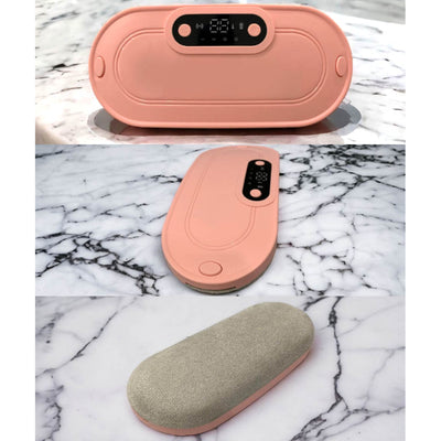 Heating And Vibrating Digital Period Pad For Healing Period Cramps - Women's Care Pin Relief.