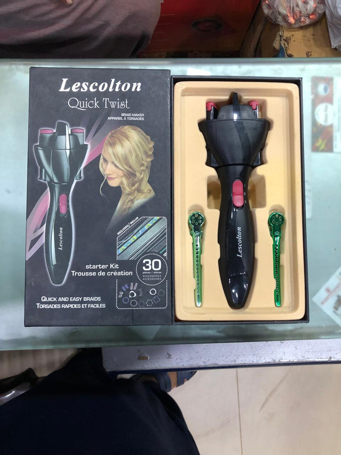 Twister Hair Style Secret Automatic Hair Twister/Curler Device