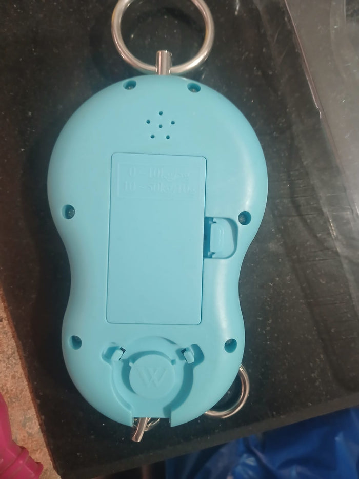 DIGITAL HANGING SCALE 50kg ABS LCD Display Strap Travel Multifunctional Digital Luggage Weighing Scales