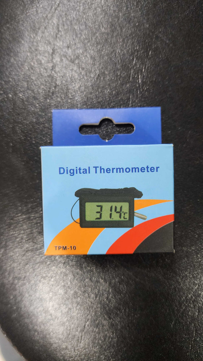 Mini LCD Digital Instant Read Thermometer Mini Room Temperature Meter Real Time Aquarium Fish Tank Temperature Meter With Waterproof Sensor