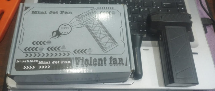 Mini Jet Fan Brushless Powerful Violent Fan Compact Portable Design