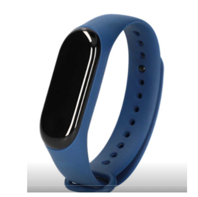 Latest M4 LED Watch Digital Sports Bracelet For Boys & Girls – Waterproof Touch Display – Random Band Color (Without Box)